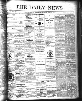 Kingston News (1868), 26 Apr 1871