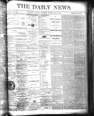 Kingston News (1868), 13 May 1871