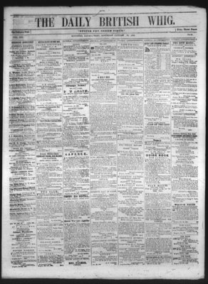 Daily British Whig (1850), 17 Jan 1852