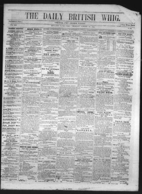 Daily British Whig (1850), 29 Jan 1852