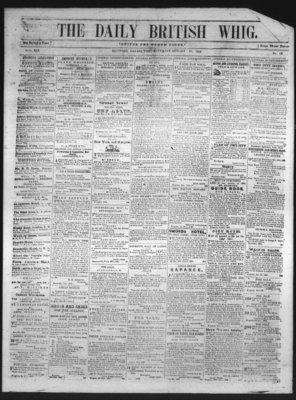 Daily British Whig (1850), 31 Jan 1852