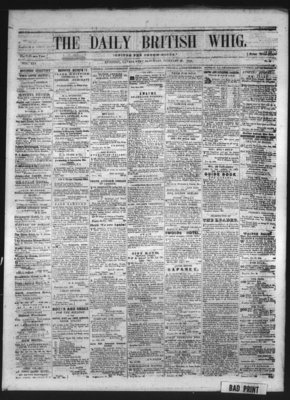 Daily British Whig (1850), 28 Feb 1852