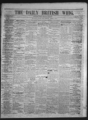 Daily British Whig (1850), 2 Mar 1852