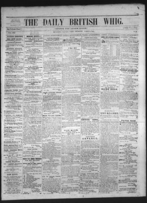 Daily British Whig (1850), 4 Mar 1852