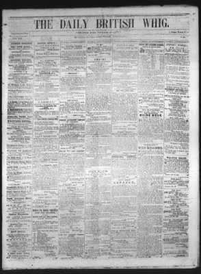 Daily British Whig (1850), 5 Mar 1852