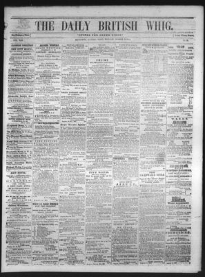 Daily British Whig (1850), 15 Mar 1852