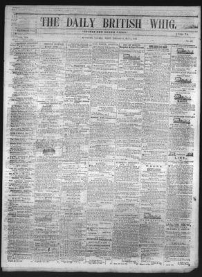 Daily British Whig (1850), 6 May 1852