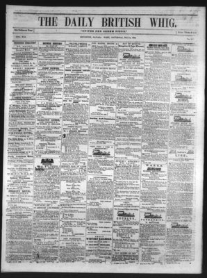 Daily British Whig (1850), 8 May 1852