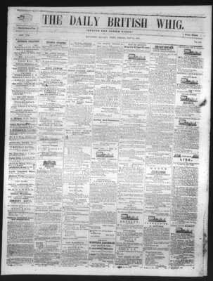 Daily British Whig (1850), 14 May 1852