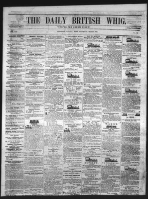 Daily British Whig (1850), 15 May 1852