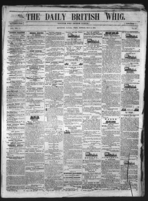 Daily British Whig (1850), 17 May 1852