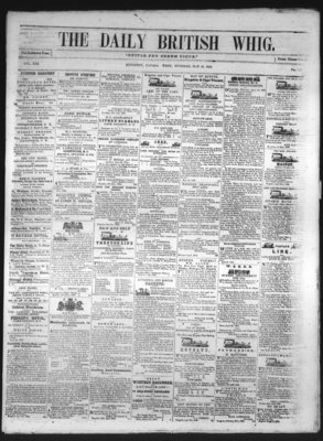 Daily British Whig (1850), 18 May 1852