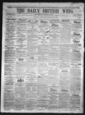 Daily British Whig (1850), 20 May 1852