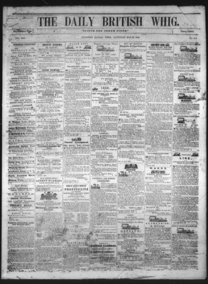 Daily British Whig (1850), 22 May 1852