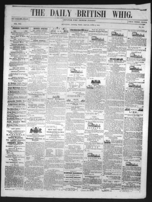 Daily British Whig (1850), 4 Jun 1852