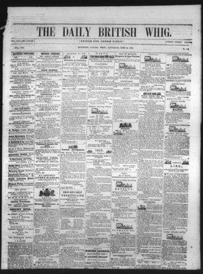 Daily British Whig (1850), 19 Jun 1852