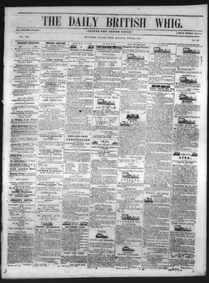 Daily British Whig (1850), 28 Jun 1852