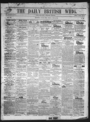 Daily British Whig (1850), 16 Jul 1852