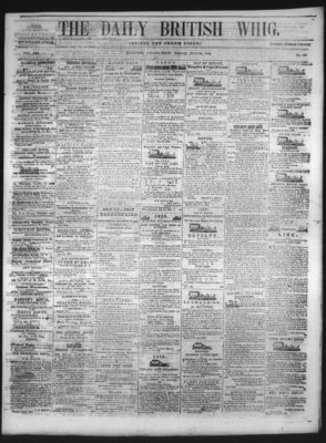 Daily British Whig (1850), 30 Jul 1852