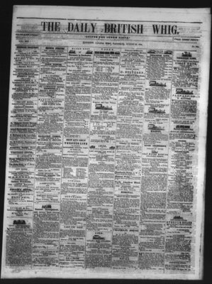 Daily British Whig (1850), 28 Aug 1852