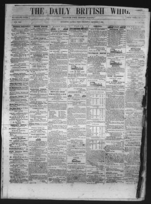 Daily British Whig (1850), 7 Oct 1852