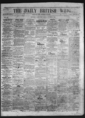 Daily British Whig (1850), 11 Oct 1852