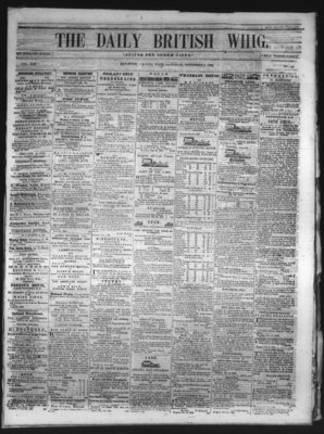 Daily British Whig (1850), 6 Nov 1852