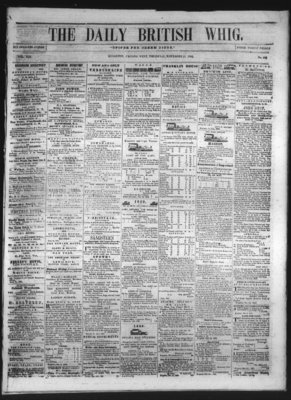 Daily British Whig (1850), 11 Nov 1852