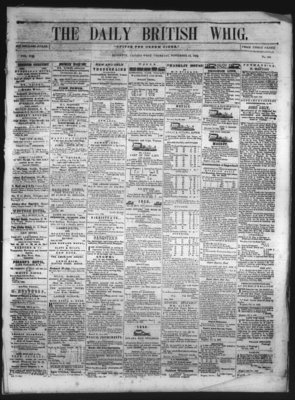 Daily British Whig (1850), 18 Nov 1852