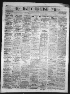 Daily British Whig (1850), 19 Nov 1852