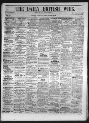 Daily British Whig (1850), 10 Dec 1852