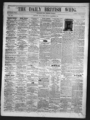 Daily British Whig (1850), 27 Dec 1852