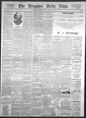 Kingston News (1868), 11 Jan 1887