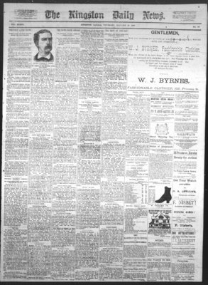 Kingston News (1868), 13 Jan 1887