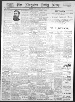 Kingston News (1868), 22 Jan 1887