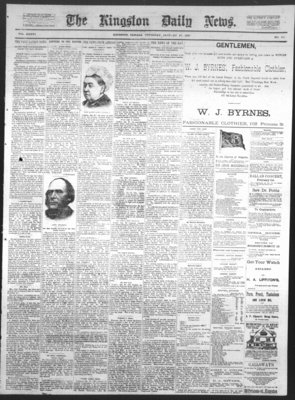 Kingston News (1868), 27 Jan 1887