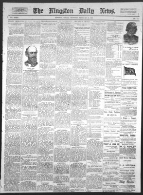 Kingston News (1868), 10 Feb 1887