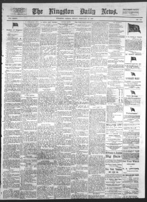 Kingston News (1868), 18 Feb 1887