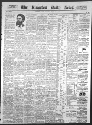 Kingston News (1868), 26 Feb 1887