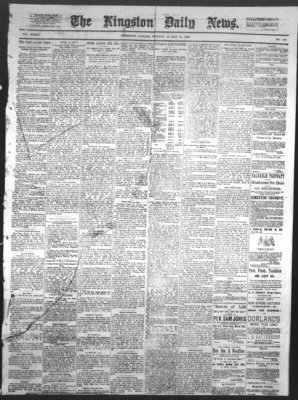 Kingston News (1868), 15 Mar 1887