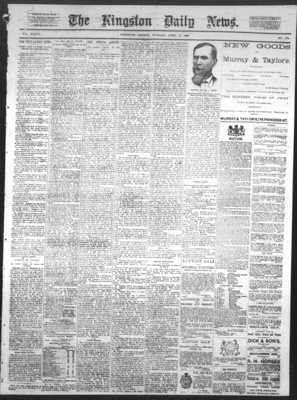 Kingston News (1868), 12 Apr 1887