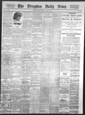 Kingston News (1868), 29 Apr 1887