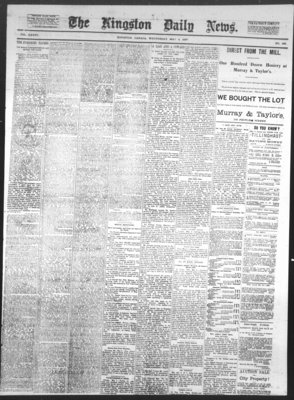 Kingston News (1868), 4 May 1887