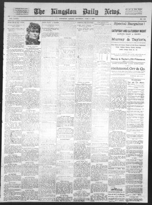 Kingston News (1868), 4 Jun 1887