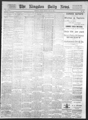 Kingston News (1868), 13 Jun 1887