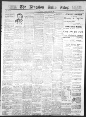 Kingston News (1868), 14 Jun 1887