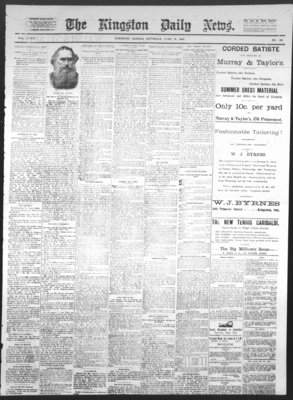 Kingston News (1868), 18 Jun 1887