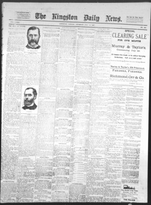 Kingston News (1868), 2 Jul 1887