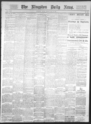 Kingston News (1868), 8 Jul 1887