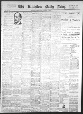 Kingston News (1868), 9 Jul 1887